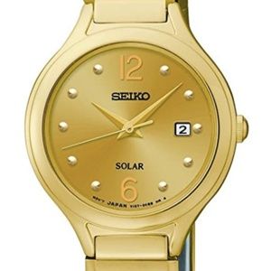 Seiko Gold Women's Solar Watch